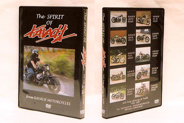 KAVACH MOTORCYCLES ����DVD��i�uTHE SPIRIT OF KAVACH�v2008.5.1on sale!